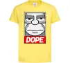 Детская футболка Dope Гомер Лимонный фото