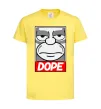 Детская футболка Dope Гомер Лимонный фото