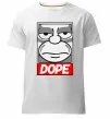 Мужская премиум футболка Dope Гомер Белый фото