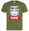 Чоловіча футболка Dope Гомер Оливковий фото