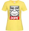 Женская футболка Dope Гомер Лимонный фото
