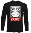 Лонгслив Dope Гомер Черный фото