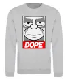 Свитшот Dope Гомер Серый меланж фото
