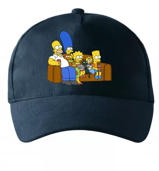 Кепка Simpsons family Темно-синій фото
