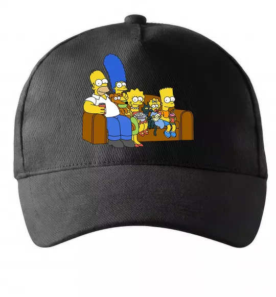 Кепка Simpsons family Чорний фото