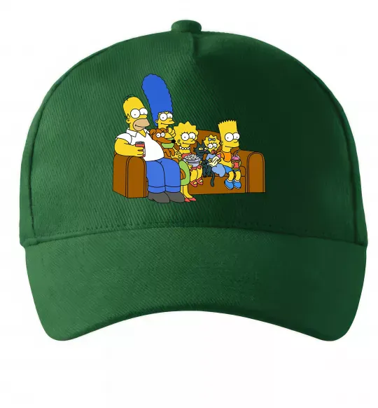 Кепка Simpsons family Темно-зелений фото