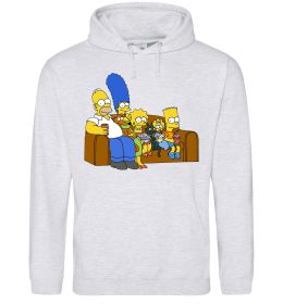 Чоловіча толстовка (худі) Simpsons family