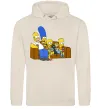 Мужская толстовка (худи) Simpsons family Таш фото