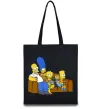 Эко-сумка Simpsons family Черный Эко-сумка Simpsons family Черный фото