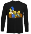 Лонгслив Simpsons family Черный фото