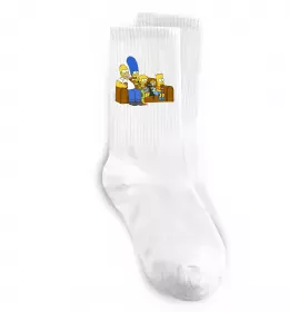 Носки Simpsons family Белый фото
