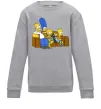 Дитячий світшот Simpsons family Сірий меланж фото