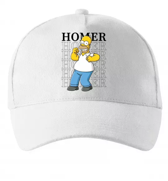 Кепка The Simpsons Homer Белый фото