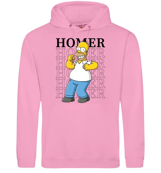 Жіноча толстовка (худі) The Simpsons Homer Рожевий фото