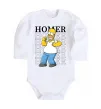Детский боди The Simpsons Homer Белый фото