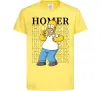 Детская футболка The Simpsons Homer Лимонный фото