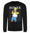 Світшот The Simpsons Homer Чорний фото
