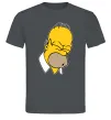 Чоловіча футболка Гомер Сімпсон Doh Графіт фото