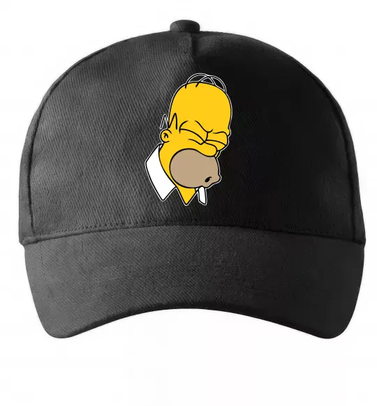 Кепка Гомер Сімпсон Doh Черный фото