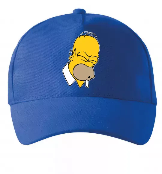 Кепка Гомер Сімпсон Doh Ярко-синий фото