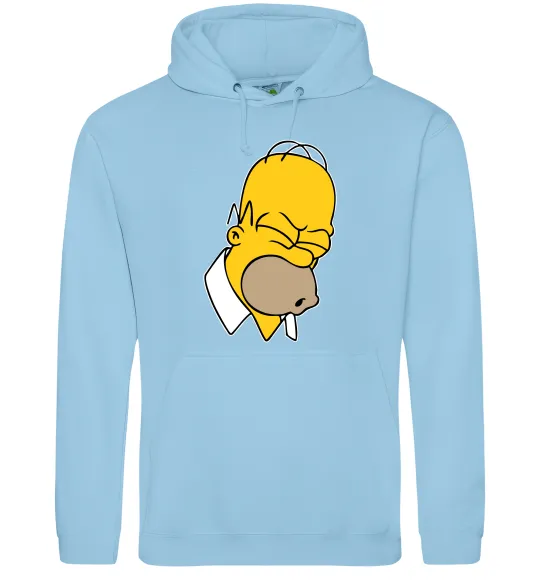 Женская толстовка (худи) Гомер Сімпсон Doh Голубой фото
