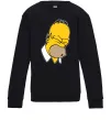 Детский Свитшот Гомер Сімпсон Doh Черный фото