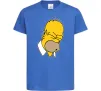 Детская футболка Гомер Сімпсон Doh Ярко-синий фото