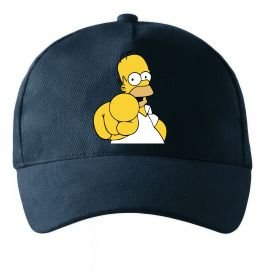 Кепка Гомер Сімпсон показує пальцем