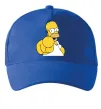 Кепка Гомер Сімпсон показує пальцем Ярко-синий фото