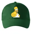 Кепка Гомер Сімпсон показує пальцем Темно-зеленый фото