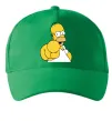 Кепка Гомер Сімпсон показує пальцем Зеленый фото