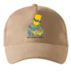 Кепка Notorious Bart Пісочний фото