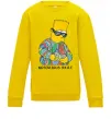 Детский Свитшот Notorious Bart Солнечно желтый фото