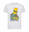 Детская футболка Notorious Bart Белый фото