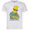 Чоловіча футболка Notorious Bart Білий фото