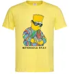 Чоловіча футболка Notorious Bart Лимонний фото