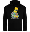 Женская толстовка (худи) Notorious Bart Черный фото