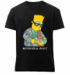 Мужская премиум футболка Notorious Bart Черный фото