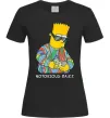 Женская футболка Notorious Bart Черный фото