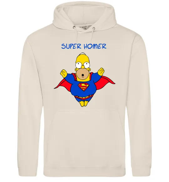 Мужская толстовка (худи) Super Homer Таш фото