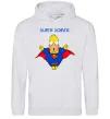 Жіноча толстовка (худі) Super Homer Сірий меланж Жіноча толстовка (худі) Super Homer Сірий меланж фото
