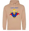 Жіноча толстовка (худі) Super Homer Пісочний Жіноча толстовка (худі) Super Homer Пісочний фото