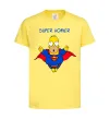 Дитяча футболка Super Homer Лимонний фото