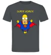 Мужская футболка Super Homer Графит фото