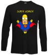 Лонгслив Super Homer Черный фото