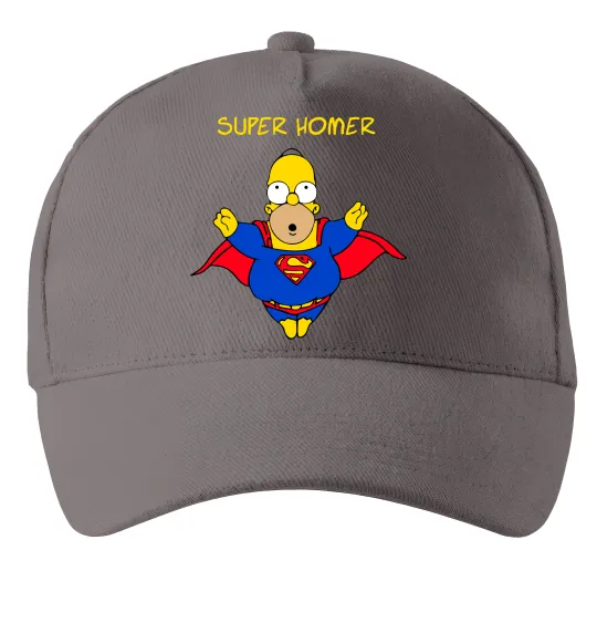 Кепка Super Homer Серый фото