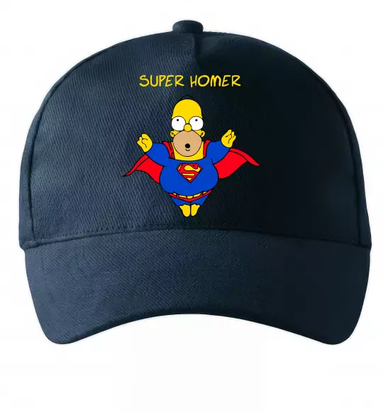 Кепка Super Homer Темно-синий фото