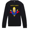 Детский Свитшот Super Homer Черный фото