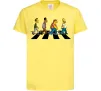 Детская футболка Simpsons the Beatles Лимонный фото