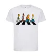 Детская футболка Simpsons the Beatles Белый фото